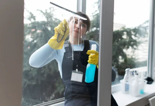 Nettoyage de vitres intérieures et extérieures à Dragey-Ronthon